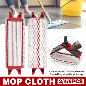 2 Pcs Mopcloth Accessory for UltraMax UltraMaT Microfibre Head Replacement