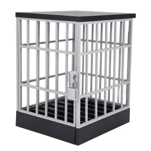 Mobile Phone Jail Lock Up Safe Smartphone Storage Box Prison Cell Locking Cage