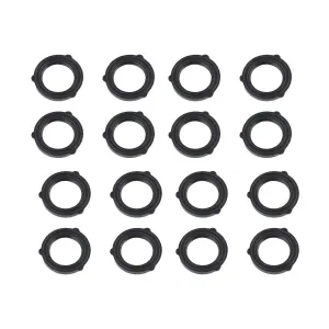 100pcs Silicone Rubber Seal Gasket Ring for Pipe Fitting Water Leak Proof - 1/2 inch Gasket