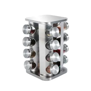 Rotating Spice Bottle Seasoning Rack Multi layer Seasoning Jar Storage Kitchen