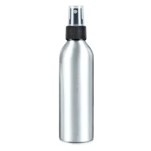 10pcs Travel Size Refillable Aluminum Spray Bottles Toner Cleaning Solution Mist