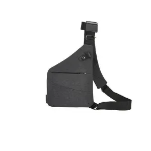 Waterproof Bag Personal Anti Theft Shoulder Man Pocket Portable Chest Travel Grey - Grey