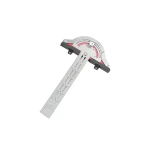 Woodworking Edge Ruler Protractor Angle Measuring Tool Carpenter