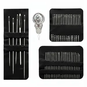 60pcs Sewing Needles Assorted Sizes Set with Needle Threader
