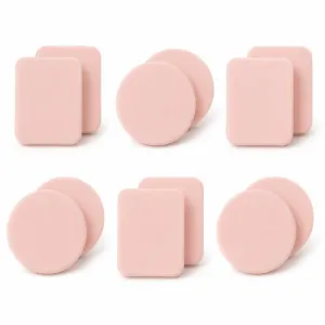 12pcs Cosmetic Sponge Powder Cosmetic Puff Foundation Makeup Tool