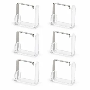 6x Table Cloth Holders Clips Desk Cover Clamp