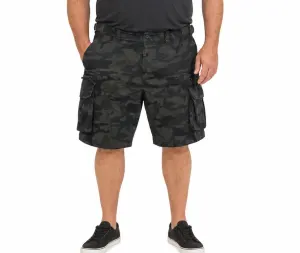 Deluxe PLUS SIZE CARGO SHORTS Heavy Duty Big Sizes 100% COTTON Drill Summer – Camo