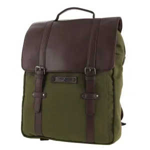 POLICE Messenger Backpack Bag with Laptop Computer Sleeve