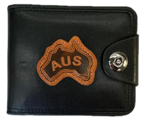 Souvenir Wallet Australia Classic AUS Oz in Black