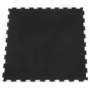 CORTEX 10mm Commercial Interlocking Rubber Gym Tile Mat (1m x 1m)