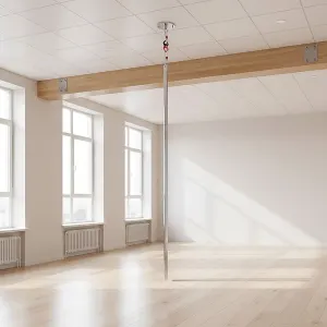 2m Pole Dancing Fitness Pole for Aerial Dance Training at Home