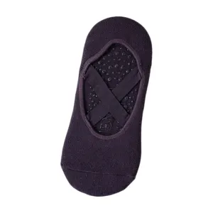 5-Pair Premium Non-Slip Yoga & Pilates Socks with Elastic Cross-Straps - Breathable Cotton Ballet-Style High Grip Socks