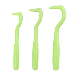 2-Pack Pet Tick Remover Tool Set - Small Medium Large Flea and Tick Hook Removers