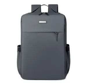 Large Capacity Airbag Backpack Multi-Compartment Laptop Backpack Travel Business Bag – Dark Grey