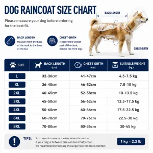 3 Piece Rainy Day Pet Care Set – XL Size Waterproof Dog Hooded EVA Transparent Raincoat with Full-Coverage Poncho Design Adjustable Snaps and Leash Access, Free High Absorbency Quick Dry 30 × 30cm Towel and 140 × 70cm Large Bath Towel for Small Medium Lar