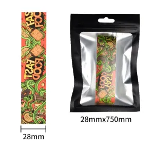Pattern TPU Protective Strip 28mm x 750mm, Anti Scratch Wear Resistant Paddle Guard Tape, Personalised Sports Accessory for Pickleball Players
