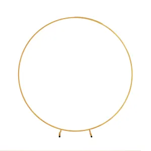 2M Round Backdrop Stand Wedding Background Decoration Party Flower Balloon Display