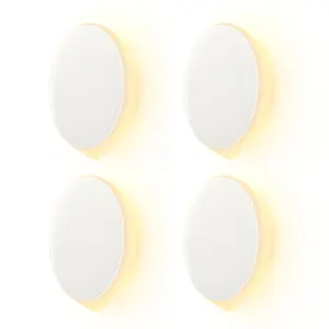 AIPOWER Motion Sensor Night Light USB-C Rechargeable Closet Light 4 Packs