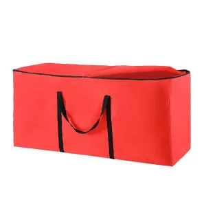 Jingle Jollys Christmas Tree Storage Bag Fits Up to 8ft Tree Xmas Bag – Red
