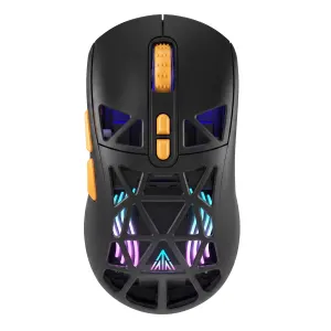 SOLAKAKA SM802 Pro Tri-Mode Gaming Mouse RGB 24000 DPI Hotswap – Black