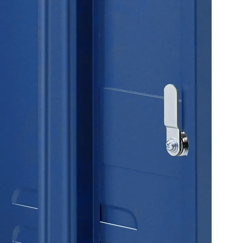 Artiss Bedside Table Metal Cabinet – Blue