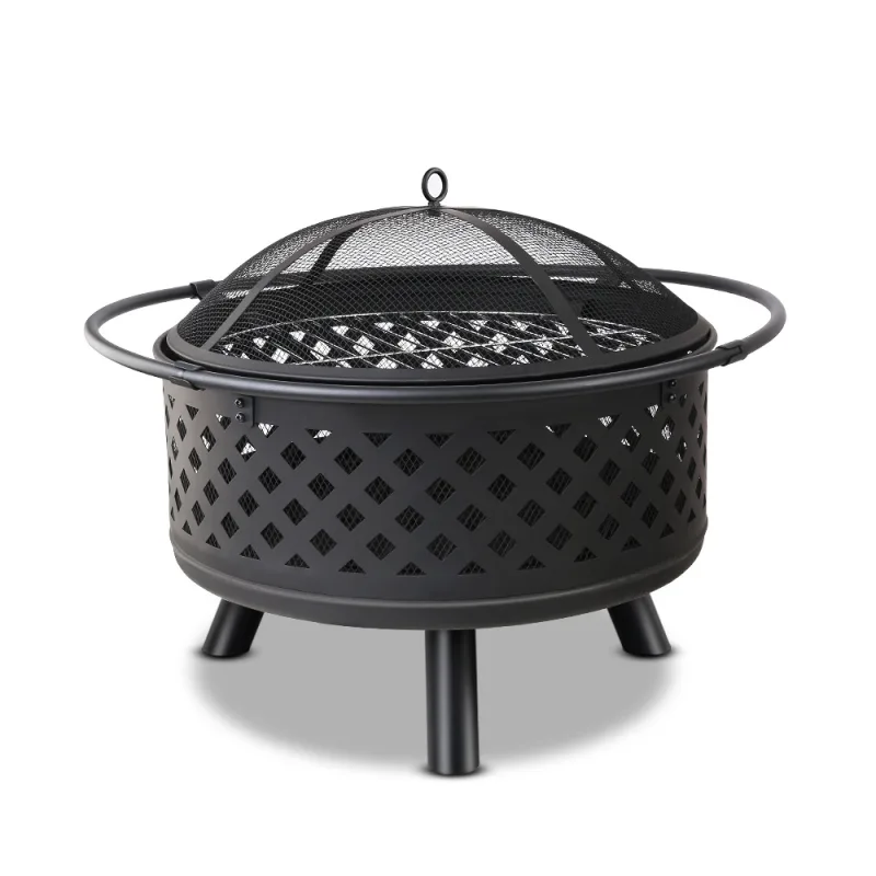 Grillz Fire Pit BBQ Grill 76cm Grillz Fire Pit BBQ Grill 76cm