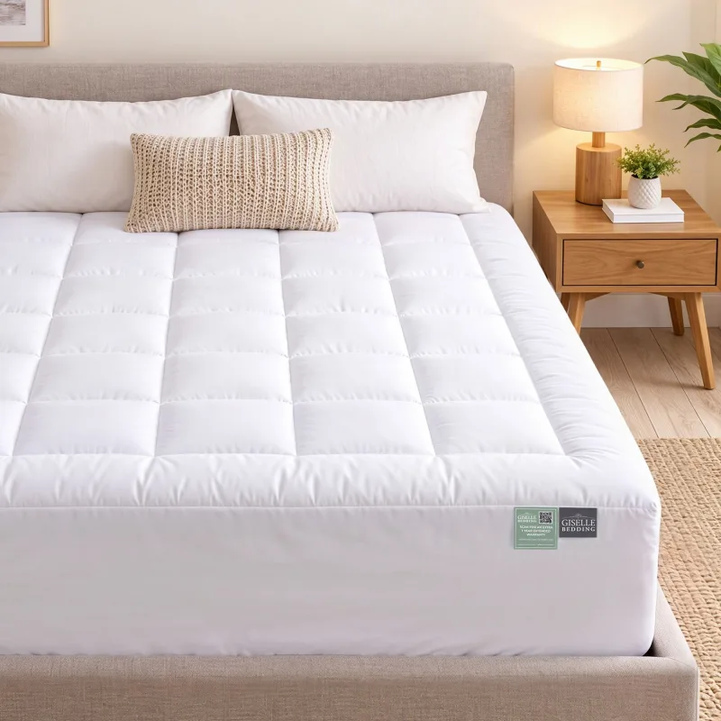 Giselle 8cm King Memory Foam Mattress Topper Pillow Top with Gel Foam Giselle 8cm King Memory Foam Mattress Topper Pillow Top with Gel Foam