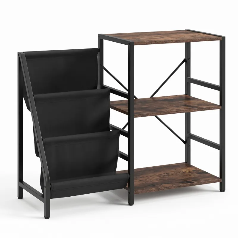 Artiss Record Player Stand with 3-Tier Vinyl Record Storage Turntable Stand