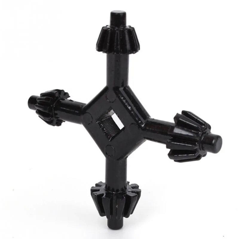 4 in 1 Drill Chuck Key Wrench, 1/4″ 3/8″ 1/2″ Sizes Replacement Tool for Electric Drills, Drill Presses, Power Tool Chucks, for DIY, Home Improvement, Construction Projects, 1 Pcs, 2.95×2.95 2.95″ x 2.95″ Black*3
