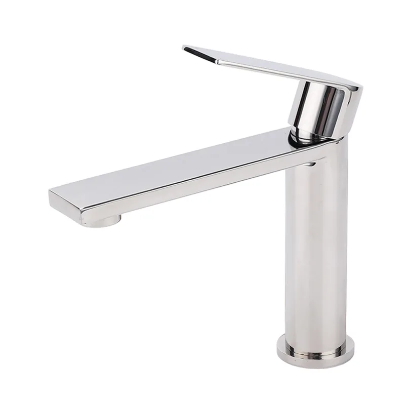 WELS Chrome Short Basin Mixer Vanity Sink Faucet Kitchen Laundry Spout Tap Set