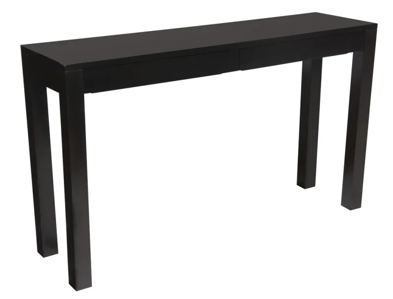 Amsterdam 2 Drawer Sofa Table – Chocolate