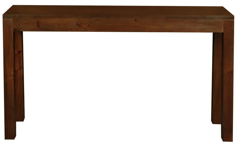 Amsterdam 2 Drawer Sofa Table – Mahogany