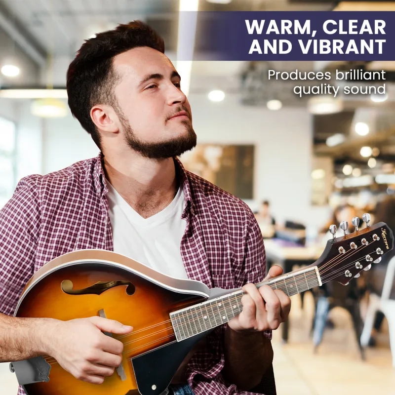 Karrera Traditional Mandolin – Sunburst