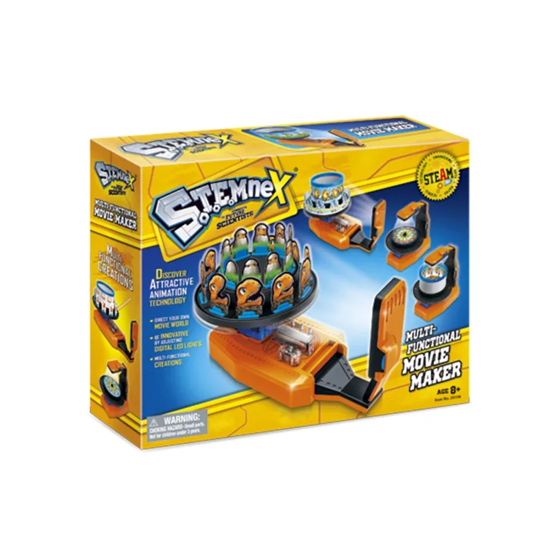 Stemnex Multi-Functional Movie Maker STEM Toy – Build Your Own Educational Construction Kit