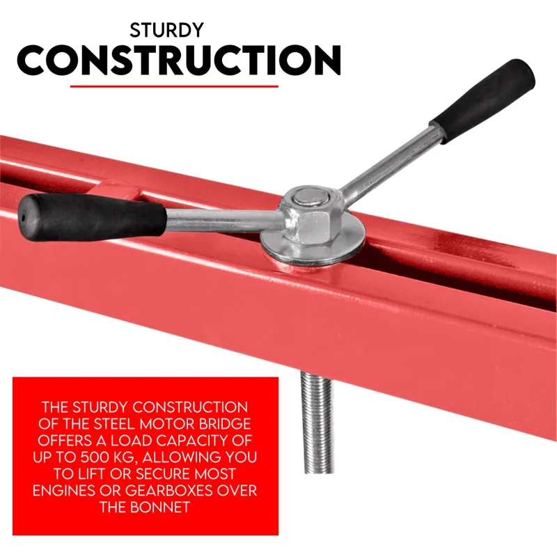 500Kg Engine Support Bar Beam Transmission Gearbox Lift Hoist Crane Garage