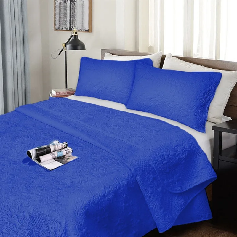 Ramesses 3 Piece Ultrasonic Comforter Set – King