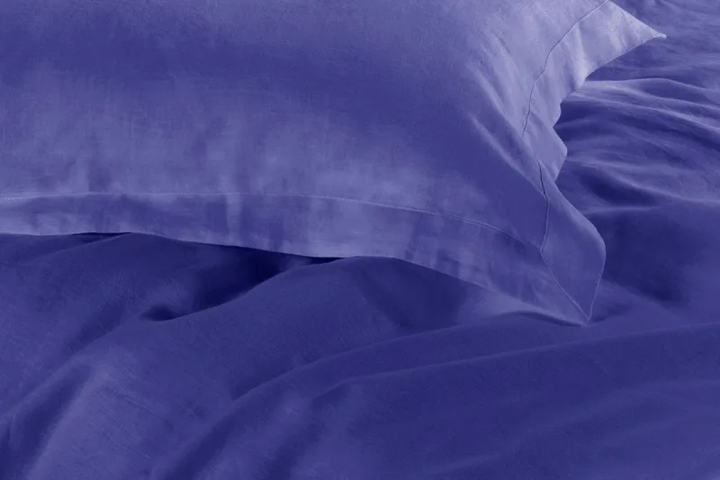 1000TC Tailored Super King Size Royal Blue Duvet Quilt Cover Set