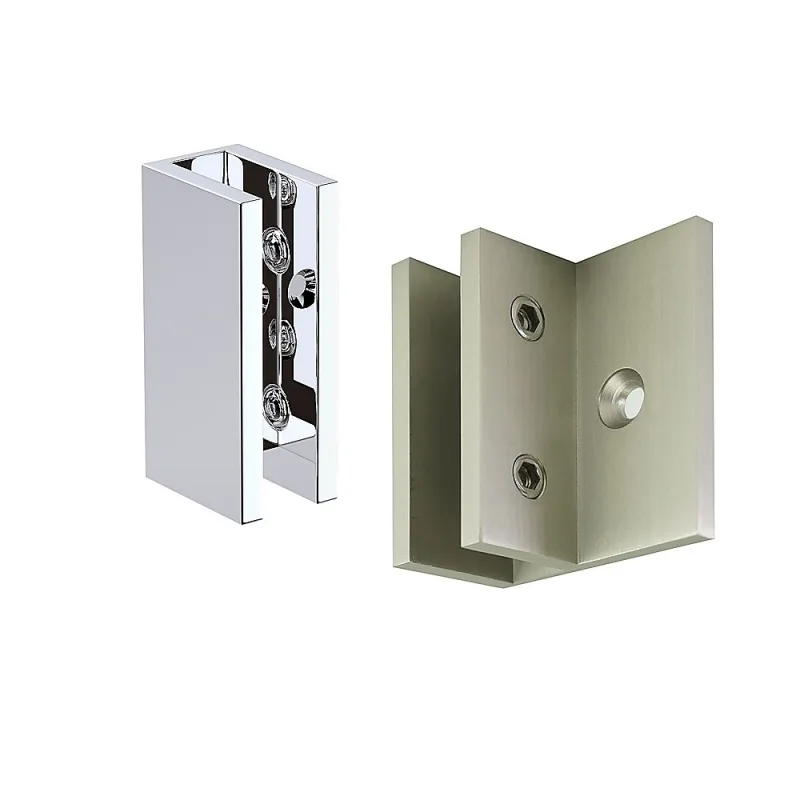 Glass-to-wall/floor Shower Screen U-Brackets – Gold