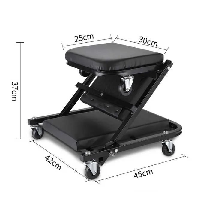 Heavy-Duty 36-Inch Mechanic Creeper – Multi-Functional Repair Board with Adjustable Height for Car Maintenance