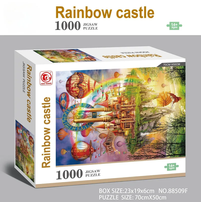 1000 piece Jigsaw Puzzle for Adults – Landscape Cityscape Art, Premium Quality Paper Cardboard, 70x50cm Finished Size, Stress Relief Brain Game Gift for Ages 14+ [flower]