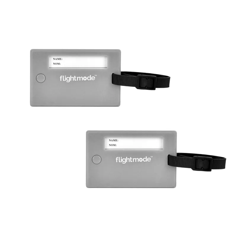 2 Pack Flexible Strap Handy Swivel ID Tags 2 Pack Flexible Strap Handy Swivel ID Tags