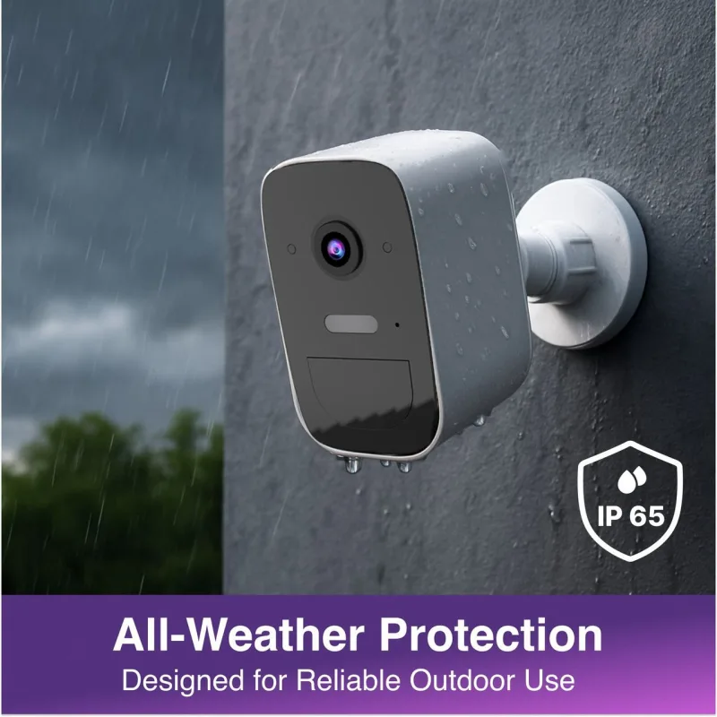 Connect 2K Outdoor Security Camera Twin Pack