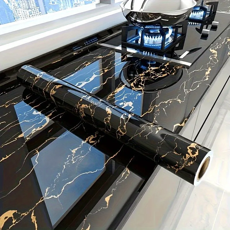 Marble Wall Sticker Waterproof Wallpaper Peel And Stick Tile Self Adhesive Film – BZ11 – Size 80-2000CM