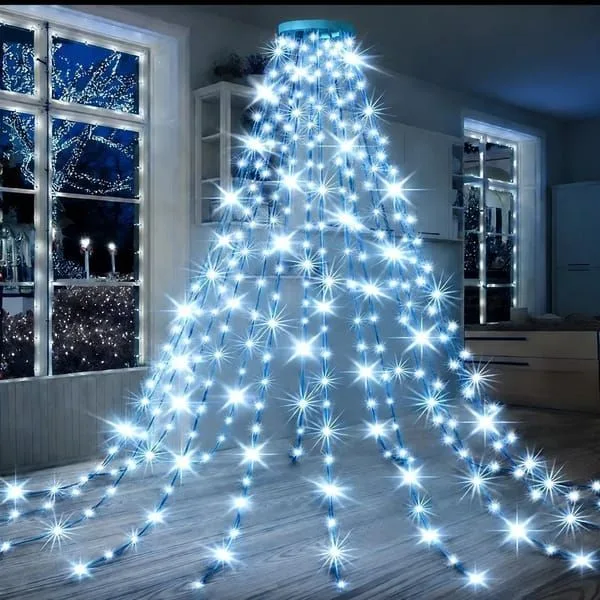 USB Powered Christmas Tree Lights Indoor, Twinkle Timer 8 Modes Waterproof with Memory Function – Perfect for Home, Garden, Patio, Balcony, Party, Wedding, Holiday Display and Everyday Decor – Multi-color – Size 2m 280-LED String Light