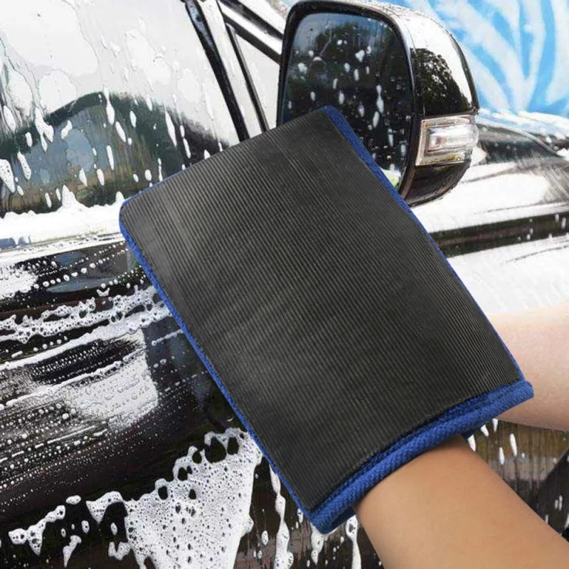 Clay Mitt, Fine Grade Clay Bar Mitt Prep Mitt Finish Clay Bar Mitt Wash Mitt Clay Eraser Mitt