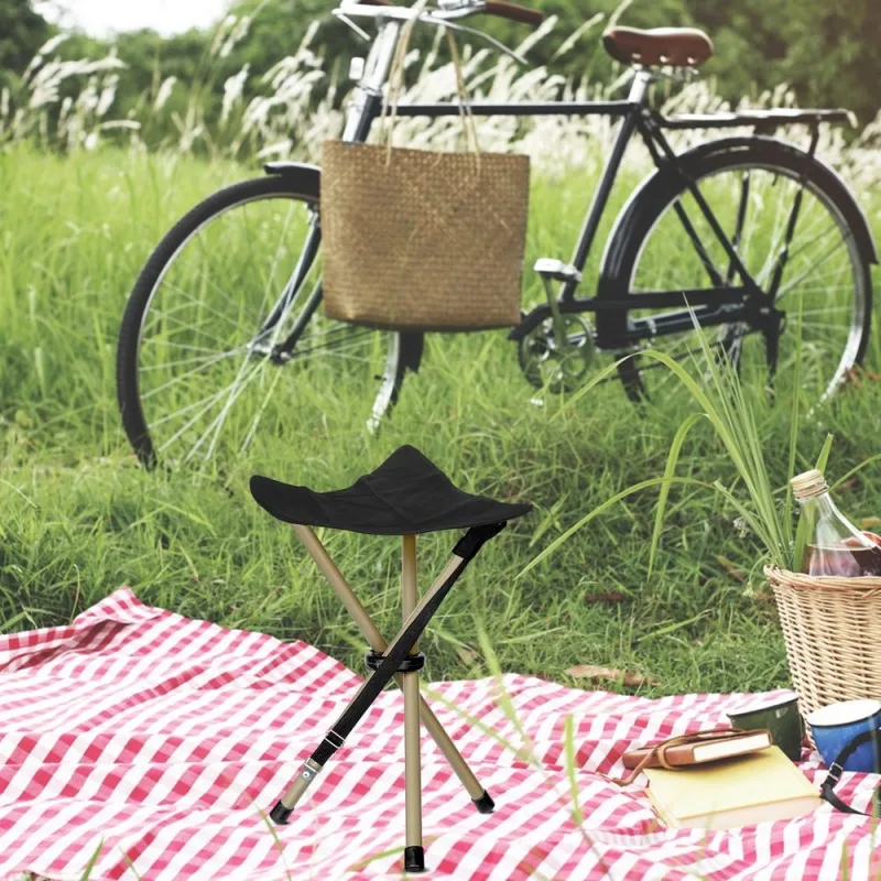 Portable Folding Canvas Cloth for Tripod Stool Lightweight Outdoor Camping Seat