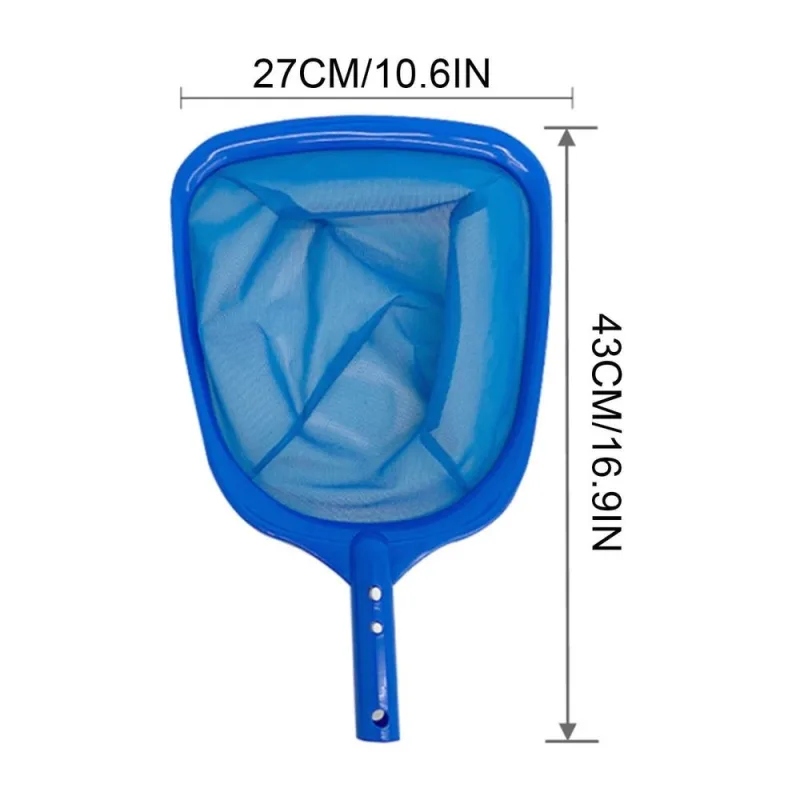 Pool Net, Swimming Pool Leaf Skimmer Net, Nylon Medium Fine Mesh Pool Net, Pool Cleaning Tool, Pool Nets for Cleaning with Pole, Pool Nets for Cleaning Leaves, Debris(A,10.6×10.6in)