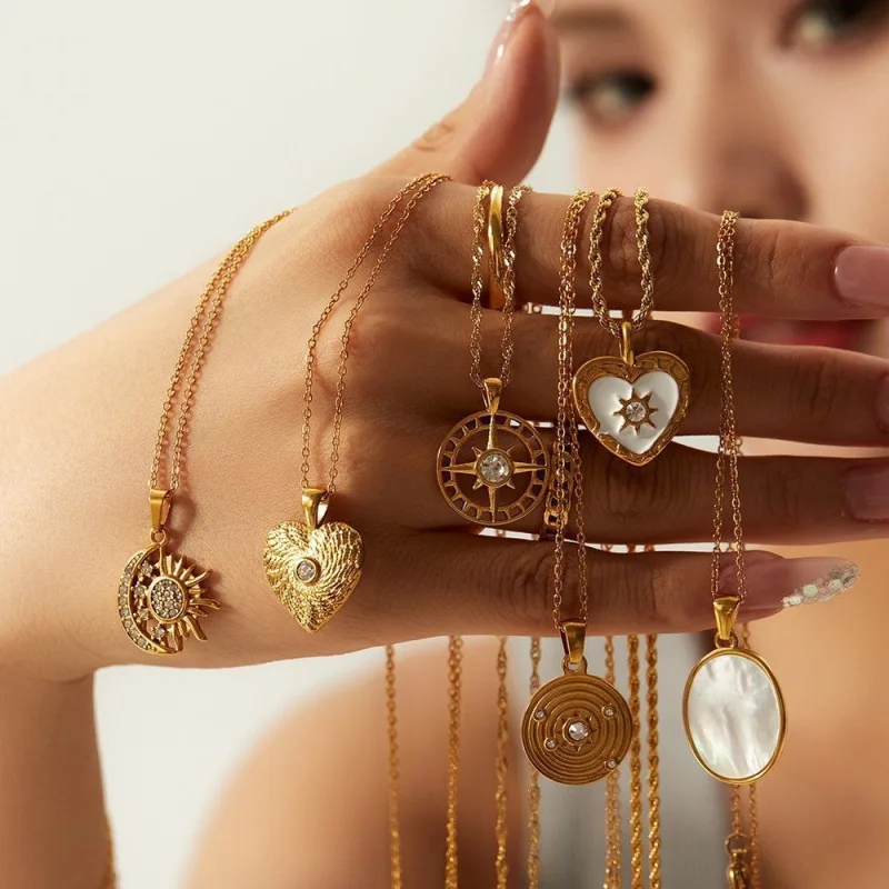 Classic Stainless Steel Necklace JDN20919