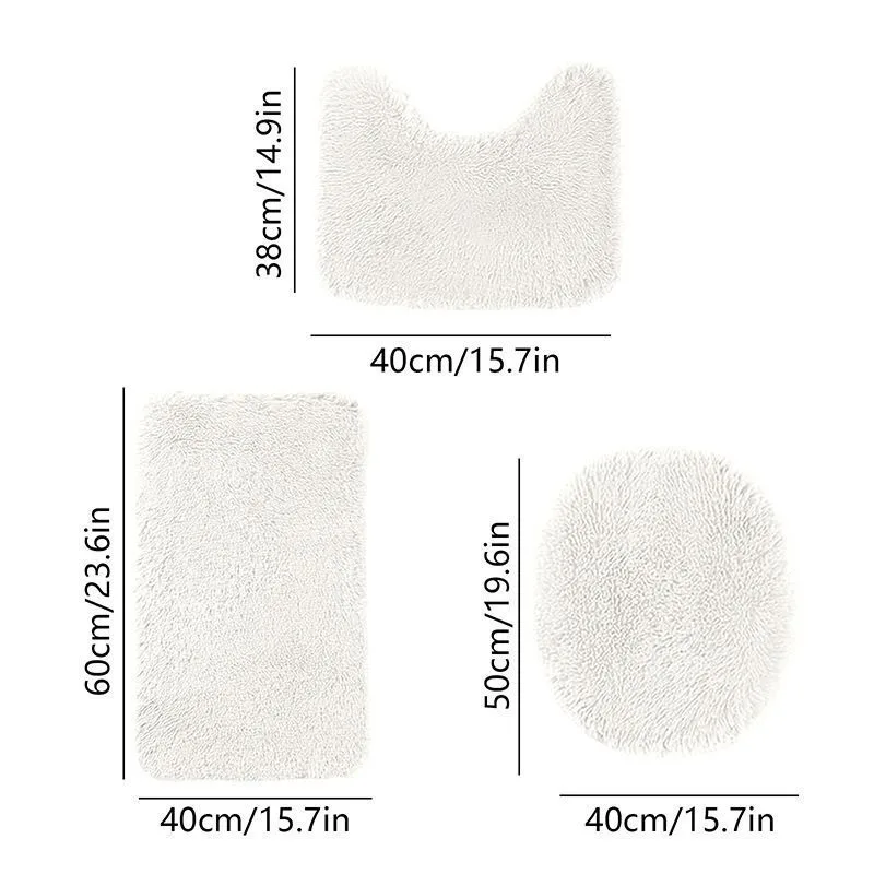 Bathroom Rugs Sets Brown