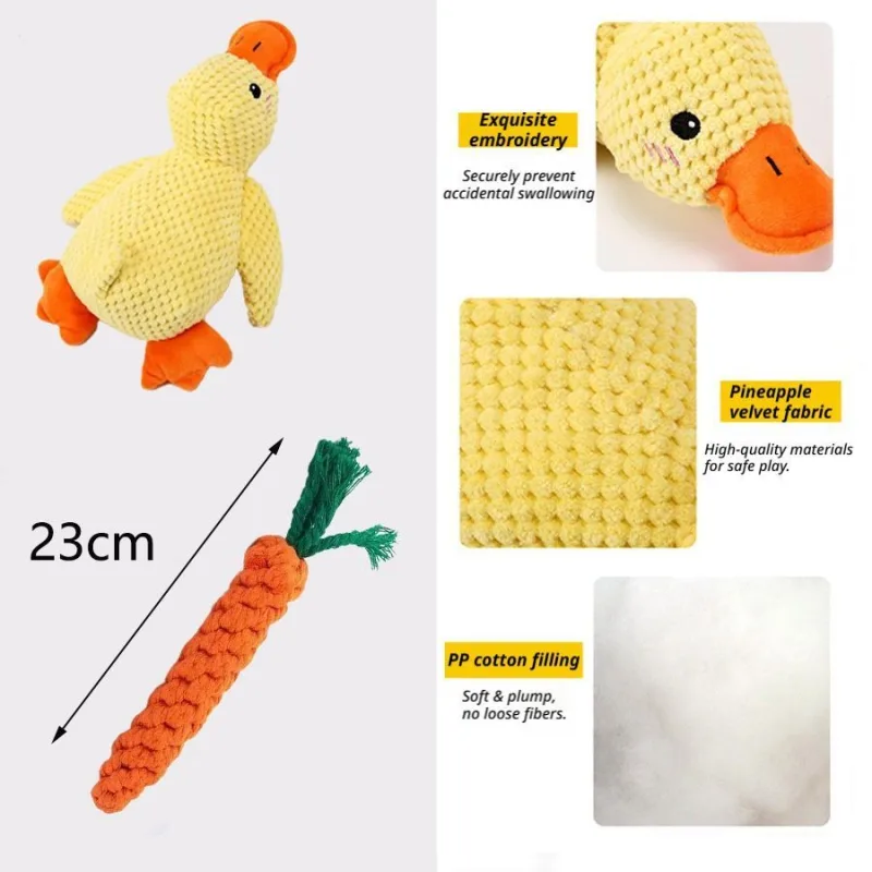 2-Pack Squeaky Plush Toys 03